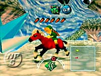 You get to ride Epona as a child!